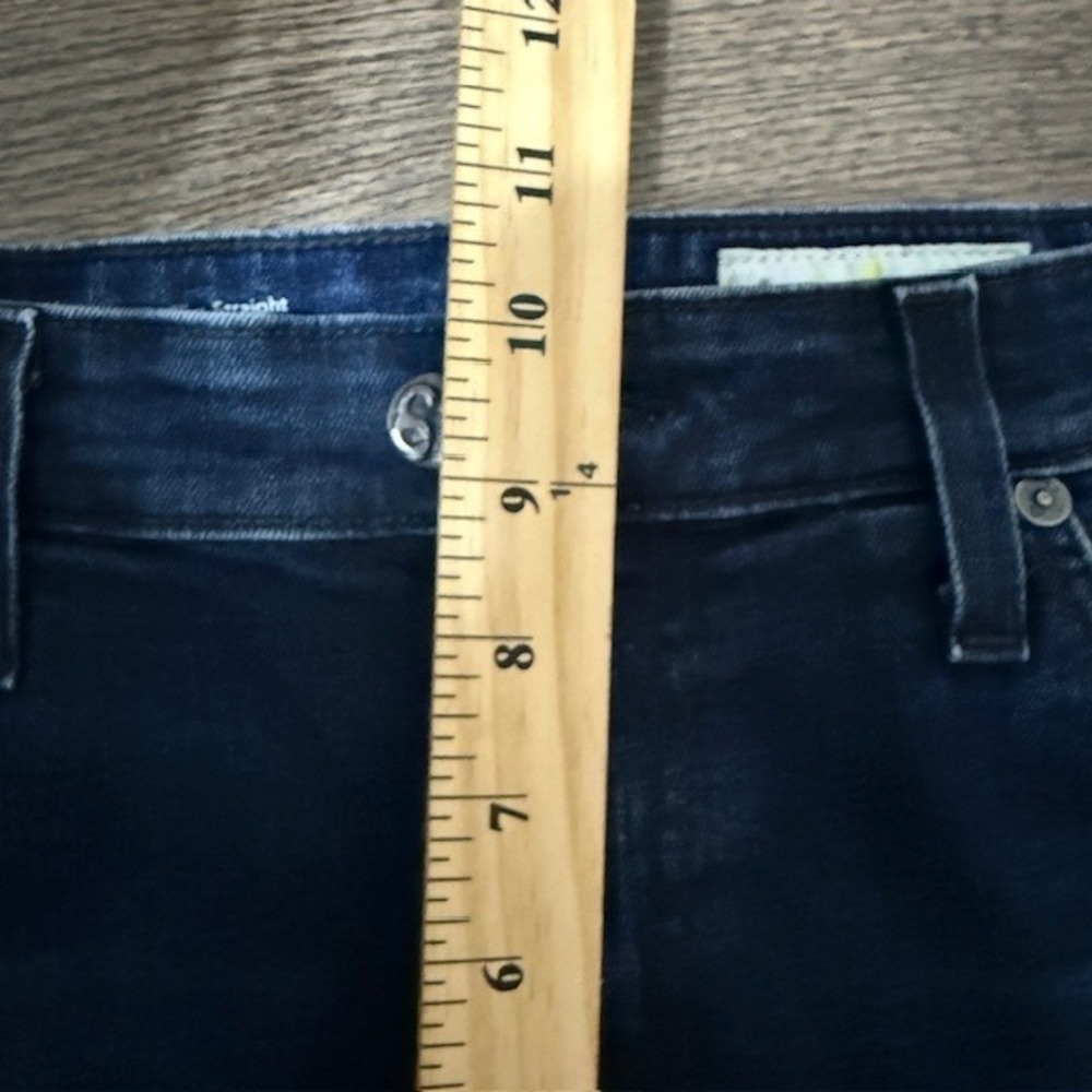 AG Adriano Goldschmied Mari High Rise Slim Straight Jeans Size 28 (30x29) - Picture 5 of 8